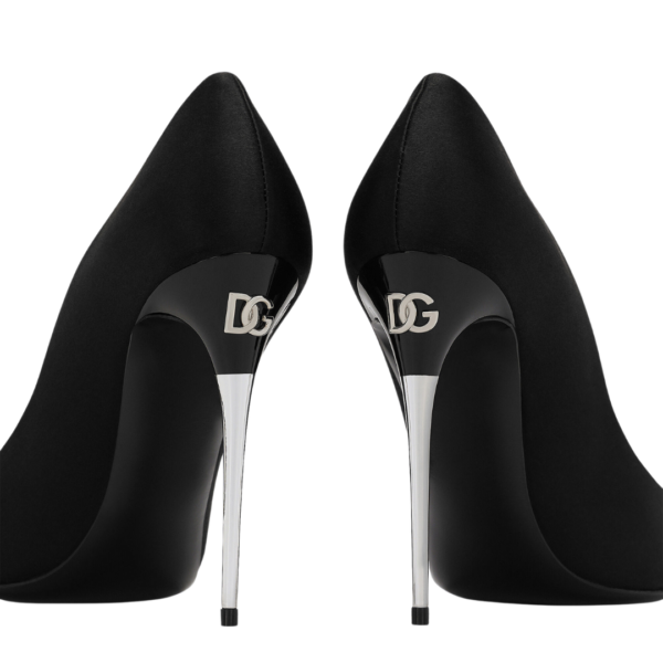 Satin Pumps 10.5cm