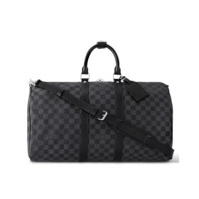 Keepall Damier Graphite Canvas Schultergurt 45cm