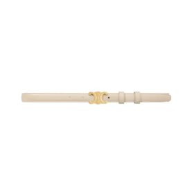 Kleiner Triomphe-Gürtel aus Taurillon-Leder 1.8cm