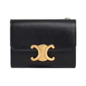 Kompakte Brieftasche mit Münzfach Triomphe 10cm