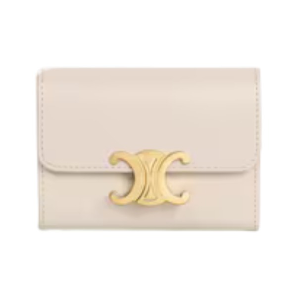 Kompakte Brieftasche mit Münzfach Triomphe 10cm