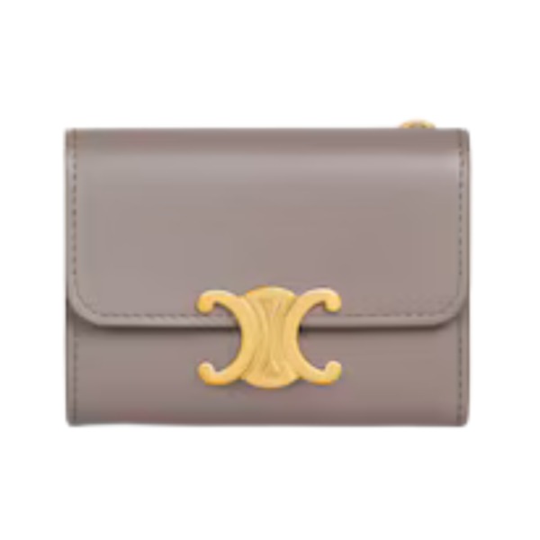Kompakte Brieftasche mit Münzfach Triomphe 10cm