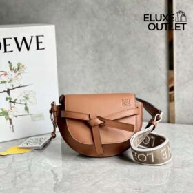 Mini Gate Dual Tasche Tan 12.5cm