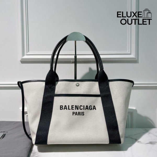 Biarritz Tote Beige Canvas 30 cm