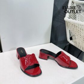 Clemence Lackschuhe Weinrot