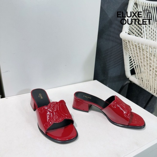 Clemence Lackschuhe Weinrot