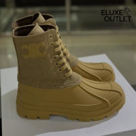 CELINE RILEY SCHNÜRSTIEFEL AUS CANVAS