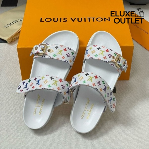 TM Bom Dia Flat Comfort Mule Blanc
