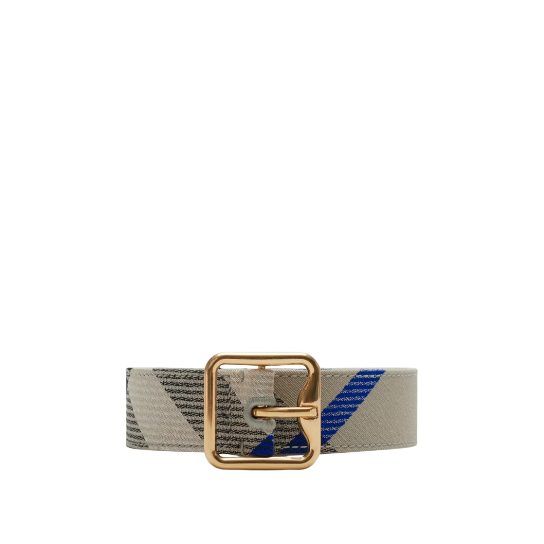 Check B-Schnallen Gürtel 3cm