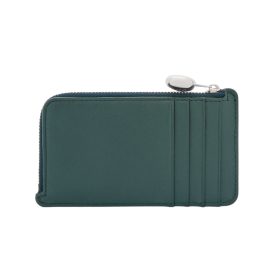 Münzkartenhalter „Pebble“ aus glänzendem Nappa-Kalbsleder 7.5cm