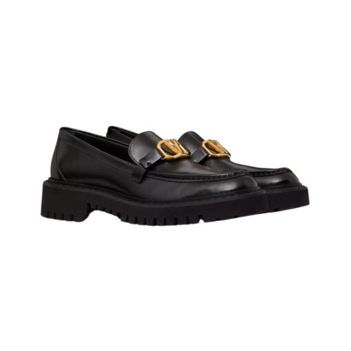 Kalbsleder Loafer Schwarz - Afbeelding 2