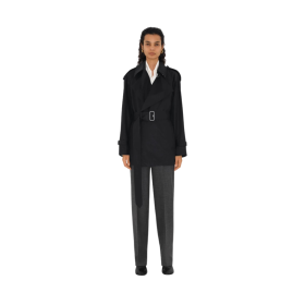 Trenchjacke Schwarz
