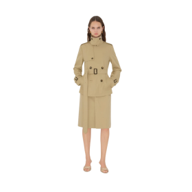 Trenchjacke Beige