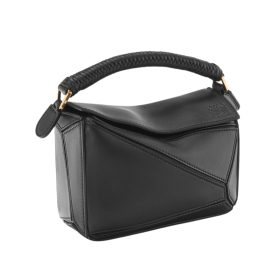 Mini Puzzle Tasche Schwarz 12.5cm