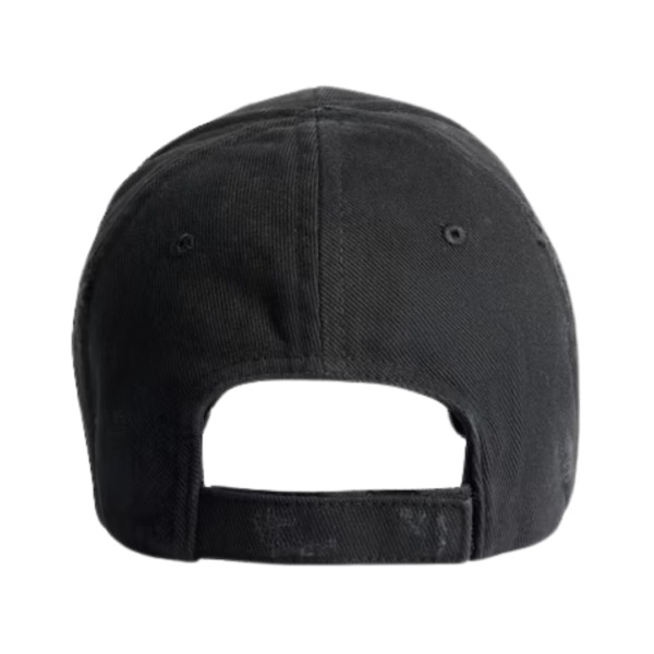 Nieten-Cap Schwarz