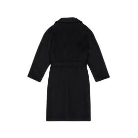 Raglan-Mantel Schwarz
