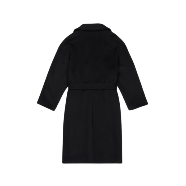 Raglan-Mantel Schwarz