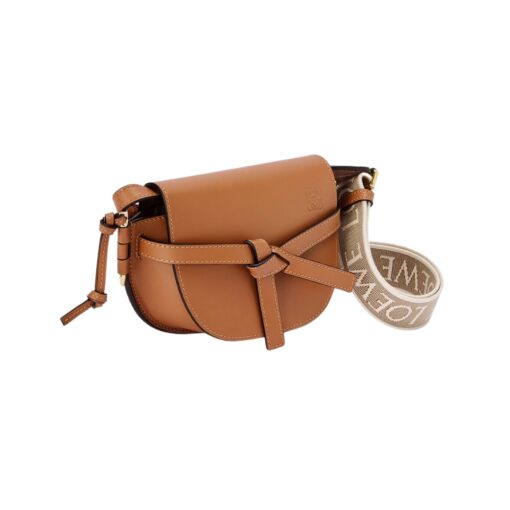 Mini Gate Dual Tasche Tan 12.5cm - Afbeelding 2