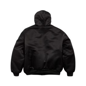 Gepolsterte Jacke Schwarz