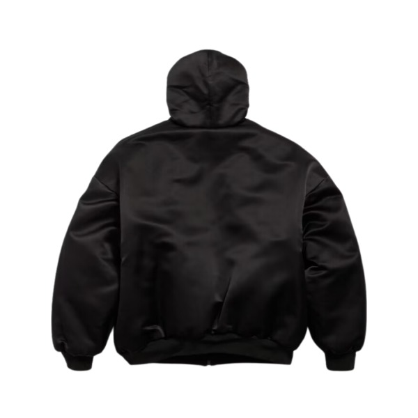 Gepolsterte Jacke Schwarz