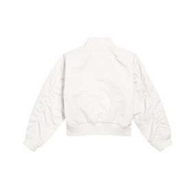 Varsity-Jacke Weiß