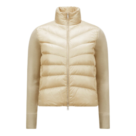 Gepolsterter Woll-Cardigan