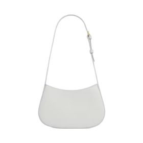 Tasche aus glänzendem Kalbsleder in Jade 22cm