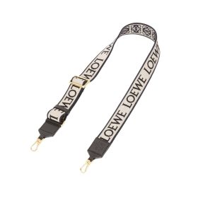 Anagram-Armband aus Jacquard und Kalbsleder
