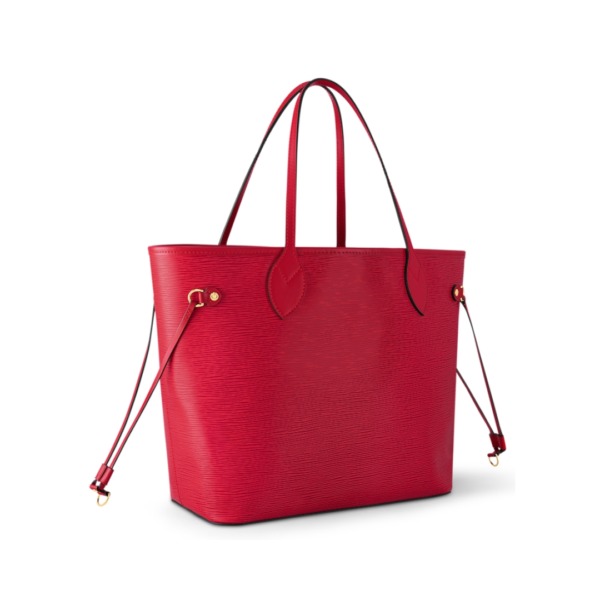 Neverfull MM Tote-Tasche in Rot 31cm