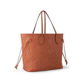 Neverfull MM Tote-Tasche in Cognac 31cm