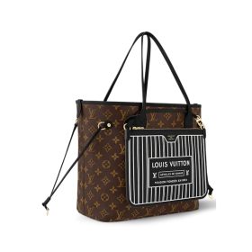 Neverfull Inside Out MM Tasche in Schwarz 31cm