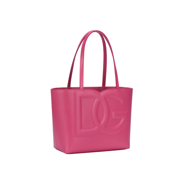 Kleine Kalbsleder Shopper Tasche