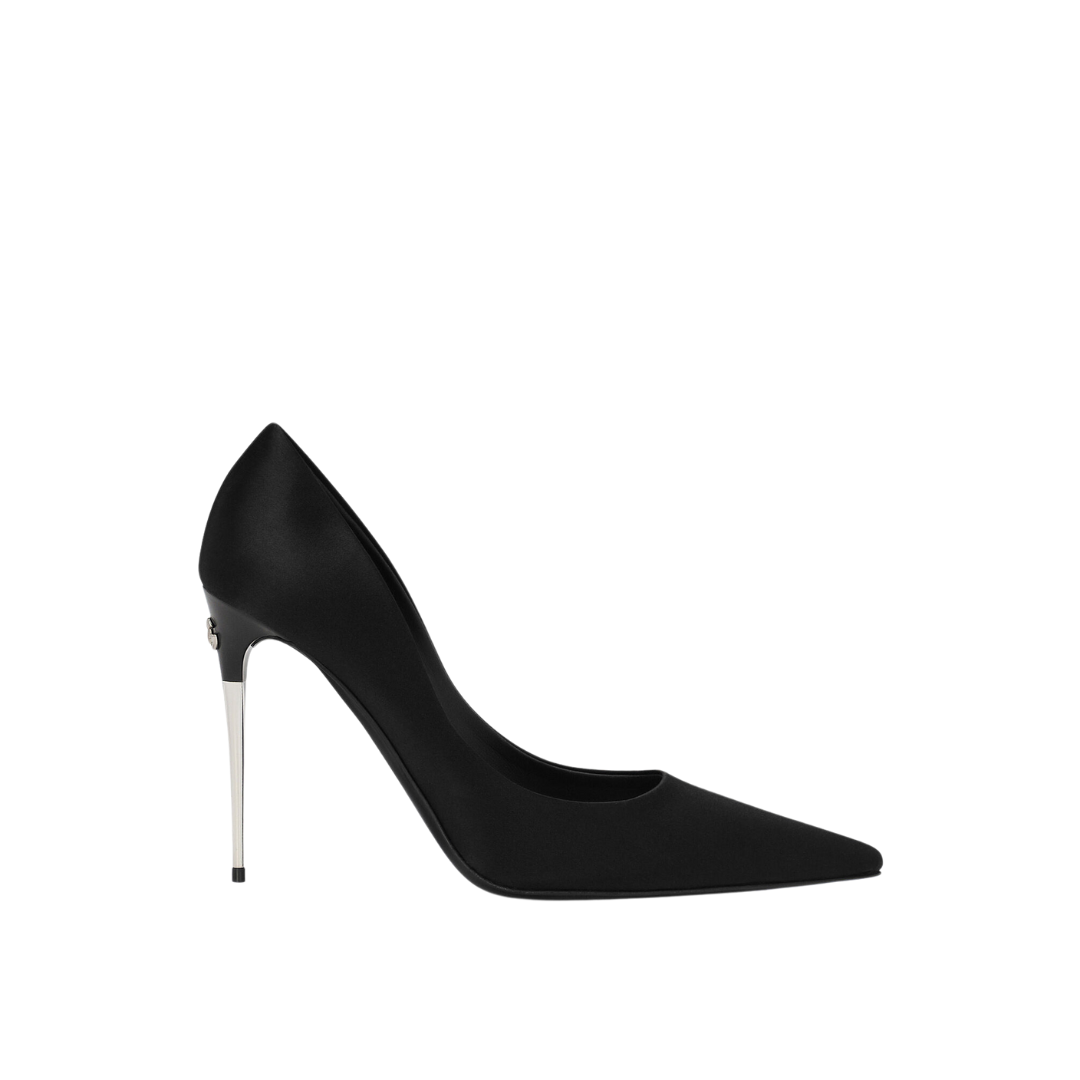 Satin Pumps 10.5cm
