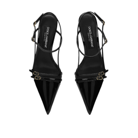 Lackleder Slingbacks 6cm