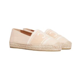 Die Espadrilles aus Triomphe Jacquard-Leinwand
