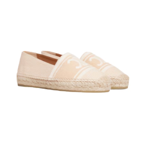 Die Espadrilles aus Triomphe Jacquard-Leinwand