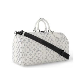 Keepall Bandoulière weiß 50cm