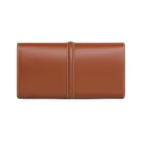 Große Brieftasche in satiniertem Finish 19cm