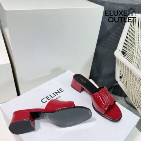 Clemence Lackschuhe Weinrot