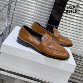 Malaquais Triomphe Loafer aus poliertem Rindsleder