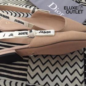 Slingback Flat Beige