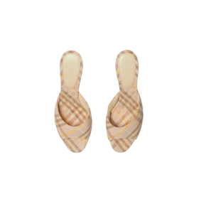 Check Beige/Braun
