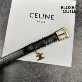 Elegant Charm Gürtel aus Taurillon-Leder 1.8cm