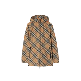 Nylonjacke Braun