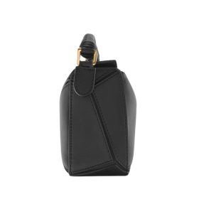 Mini Puzzle Tasche Schwarz 12.5cm