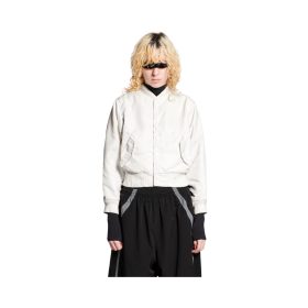Varsity-Jacke Weiß