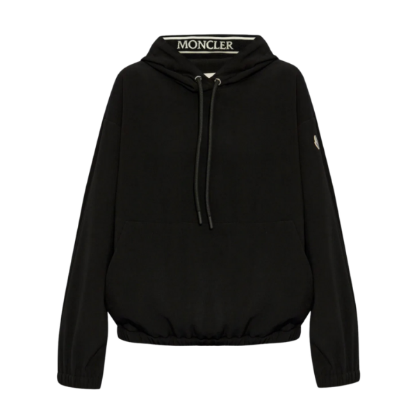 Applikation mit Kordelzug-Hoodie