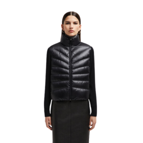 Gepolsterter Wollcardigan