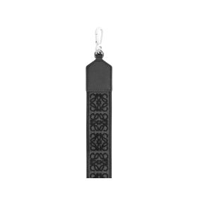 Anagram-Armband aus Jacquard und Kalbsleder