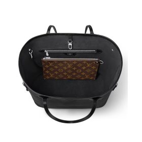 Neverfull MM schwarz Tote-Tasche 31cm